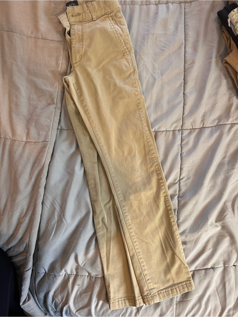 Children’s place tan khaki uniform pants
